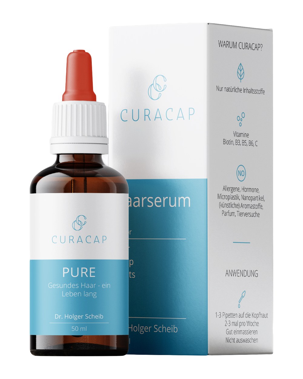 CuraCap PURE with packaging